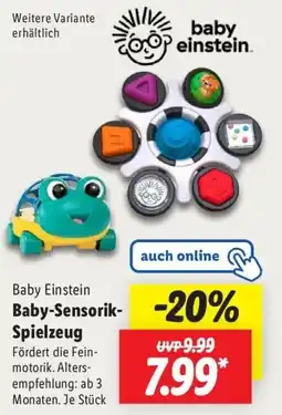 Lidl Baby Einstein Baby-Sensorik- Spielzeug Angebot