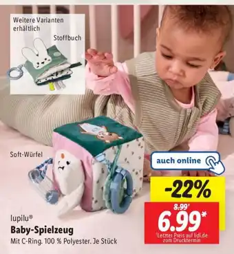 Lidl lupilu Baby-Spielzeug Angebot