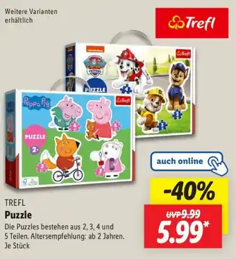 Lidl TREFL Puzzle Angebot