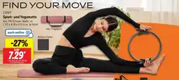 Lidl CRIVIT Sport- und Yogamatte Angebot