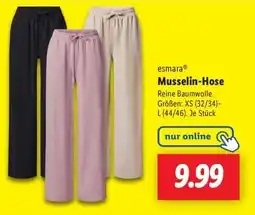 Lidl esmara Musselin-Hose Angebot