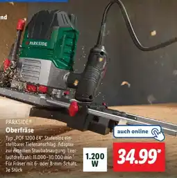 Lidl PARKSIDE Oberfräse Angebot