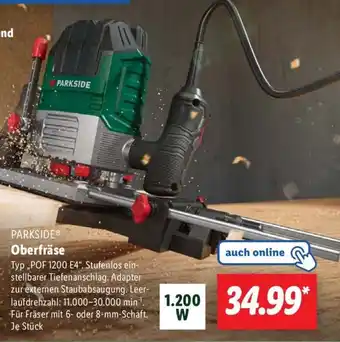 Lidl PARKSIDE Oberfräse Angebot
