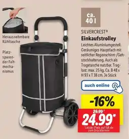 Lidl SILVERCREST Einkaufstrolley Angebot