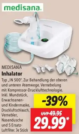 Lidl MEDISANA Inhalator Angebot