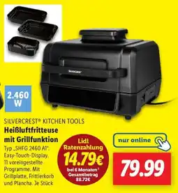 Lidl SILVERCREST KITCHEN TOOLS Heißluftfritteuse mit Grillfunktion Angebot