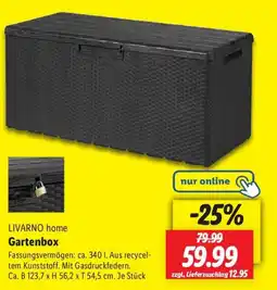 Lidl LIVARNO home Gartenbox Angebot