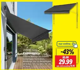 Lidl LIVARNO home Klemmmarkise Angebot