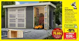 Lidl Karibu Gartenhaus Angebot