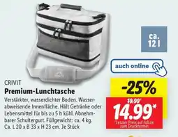 Lidl CRIVIT Premium-Lunchtasche Angebot