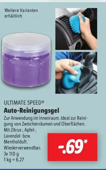 Lidl ULTIMATE SPEED Auto-Reinigungsgel Angebot