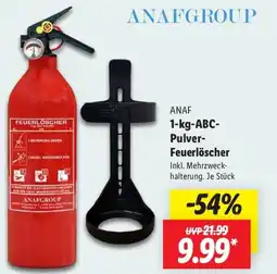 Lidl ANAF 1-kg-ABC- Pulver- Feuerlöscher Angebot