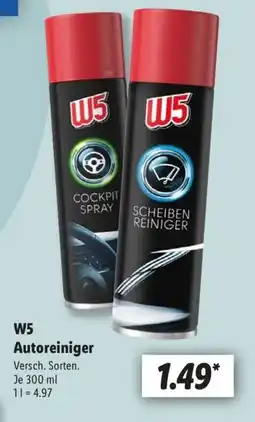 Lidl W5 Autoreiniger Angebot