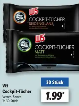 Lidl W5 Cockpit-Tücher Angebot