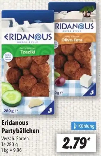 Lidl Eridanous Partybällchen Angebot