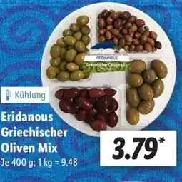 Lidl Eridanous Griechischer Oliven Mix Angebot