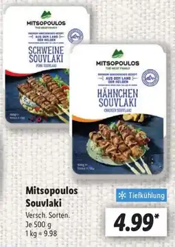 Lidl Mitsopoulos Souvlaki Angebot