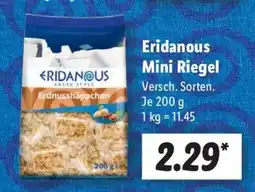 Lidl Eridanous Mini Riegel Angebot