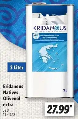 Lidl Eridanous Natives Olivenöl extra Angebot