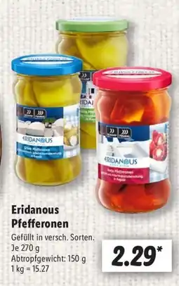 Lidl Eridanous Pfefferonen Angebot
