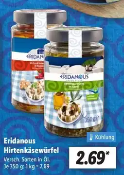 Lidl Eridanous Hirtenkäsewürfel Angebot