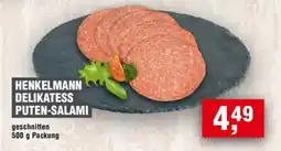 Handelshof HENKELMANN DELIKATESS PUTEN-SALAMI Angebot