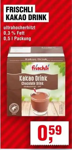Handelshof FRISCHLI KAKAO DRINK Angebot