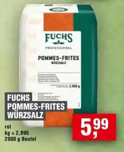 Handelshof FUCHS POMMES-FRITES WÜRZSALZ Angebot
