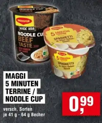 Handelshof MAGGI 5 MINUTEN TERRINE/ NOODLE CUP Angebot