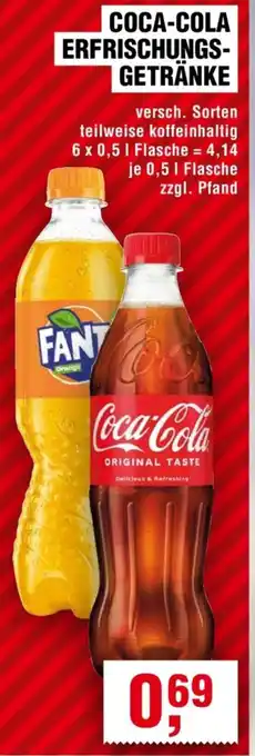 Handelshof COCA-COLA ERFRISCHUNGS- GETRÄNKE Angebot