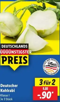 Lidl Deutscher Kohlrabi Angebot