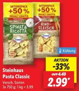 Lidl Steinhaus Pasta Classic Angebot