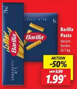 Lidl Barilla Pasta Angebot