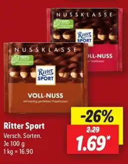 Lidl Ritter Sport Angebot