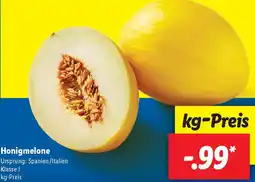 Lidl Honigmelone Angebot