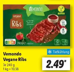 Lidl Vemondo Vegane Ribs Angebot