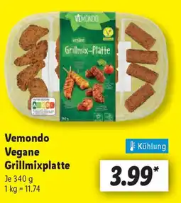 Lidl Vemondo Vegane Grillmixplatte Angebot