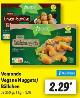 Lidl Vemondo Vegane Nuggets/ Bällchen Angebot