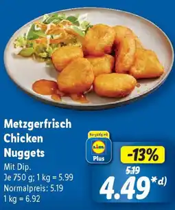 Lidl Metzgerfrisch Chicken Nuggets Angebot