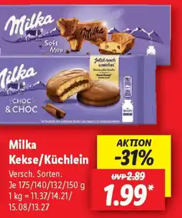 Lidl Milka Kekse/Küchlein Angebot