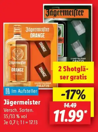 Lidl Jägermeister Angebot