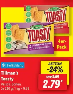 Lidl Tillman's Toasty Angebot