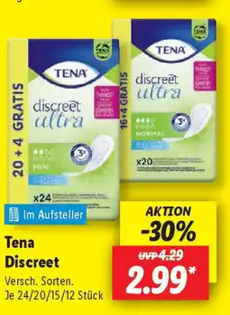 Lidl Tena Discreet Angebot