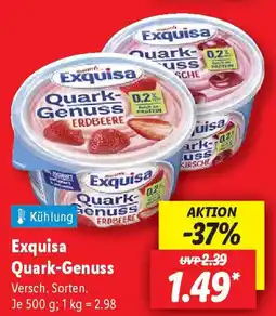 Lidl Exquisa Quark-Genuss Angebot