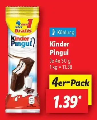 Lidl Kinder Pingui Angebot