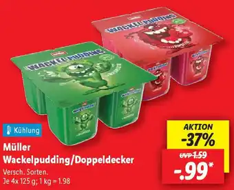 Lidl Müller Wackelpudding/Doppeldecker Angebot