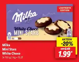 Lidl Milka Mini Stars White Choco Angebot