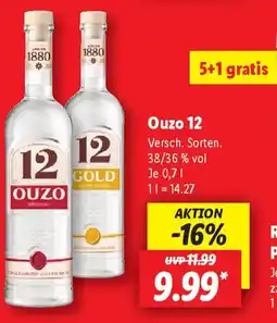 Lidl Ouzo 12 Angebot