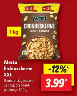 Lidl Alesto Erdnusskerne XXL Angebot
