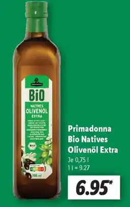 Lidl Primadonna Bio Natives Olivenöl Extra Angebot